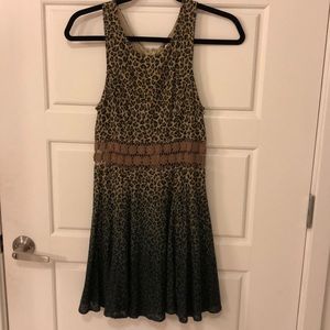Free People Leopard Print Dress